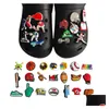 Schoenonderdelen accessoires groothandel sport thema croc charms cartoon shoecharm buckle pvc decoratie clog schoenen bloem drop levering dh7tk