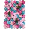 Party Decoration Silk Flower Panels Wedding Decorative Wall Anniversaire Decor Baby Shower Home Birthday Artificial Flowers