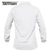 T-shirts hommes TACVASEN Summer Manches longues Performance Polos à séchage rapide T-shirts Hommes Chemise tactique Golf Team Work Shirts Jersey Casual Tops 230130