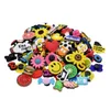 Pièces de chaussures Accessoires 100 Pcs Aléatoire Croc Charmes Pvc Dessin Animé Shoecharms Boucle En Caoutchouc Souple Bracelet Bracelet Décoration Cadeau Drop Dhi6T