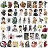 50pcs Attack on Titan Stickers Anime AOT Stickers for Kids Adults Laptop Waterproof Vinyl Stickers for Water Bottles Skateboard Car DIY Decals L50-72B