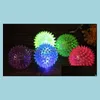 Other Event Party Supplies Soft Rubber Flash Ball Led Flashing Light Jump Boy Gift Bouncy Balls Toy Pet Kids Toys Christmas Festiv Dhcq6