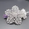 Brooches TANGTANG Brooch Pin For Men Women Large Pretty Bouquet Snowflake Flower Sparkly Rhinestone Crystal Item: BH7532-C