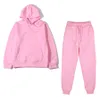 Women's Jackets Jogging 2 Pieces Set Women Hoodie Autumn Oversized Sweatshirt Long Sleeve Fleece Tops Pants Tracksuit Suit Outfits 230131