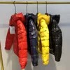 Casaco Infantil com Capuz Casacos Infantis Bebê Designer Casaco de Penas Meninos Meninas Jaqueta Inverno Grosso Quente Outwear Roupas Casacos Jaquetas 100-170