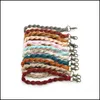 Keychains Lanyards Boho Handmade Woven Charm 디자이너 가방 액세서리 키 링 체인 작은 키링 드롭 배달 패션 OTV3N