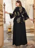 Plus size Dresses TOLEEN Women Size Maxi Luxury Chic Elegant Long Sleeve Shirt Muslim Turkish African Party Evening Clothing 230130