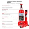 Automotive Jack 2T 3T Hushåll Portable Hand-cranked Hydraulic Jack Vertical Hydraulic Car Small Jack