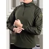 Men's T-Shirts Outdoor Tactical Hiking T Shirts Military Army Long Sleeve Hunting Climbing Shirt Male Sport Tops Asian Size M-4XL 230130