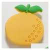 Parti di scarpe Accessori Pvc Frutta Croc Charms Colorfs Cartone animato Gomma morbida Banana Arance e Stberry Zoccolo Decorazione Fibbia Regalo Dr Dh5Au