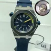 мужские часы с автоматическим механическим механизмом 5 атм водонепроницаемый резиновый ремешок для часов дайвинг супер светящийся