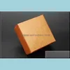 Packing Boxes Small Gift For Rings Pendants Watches Neclaces Cardboard Paper Box Jewelry Anniversary Wedding Birthday Drop Delivery Otlum