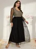 Robes grande taille TOLEEN liquidation prix taille Maxi longue grandes femmes mode Chic élégant fête soirée mariage Festival vêtements 230130