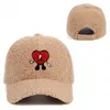Shoe Parts Accessories Polyester Baseball Hat Autumn And Winter Plush New Bad Bunny Beanis Print Sun Baseball Hat Wholesale