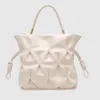 Evening Bags Pleated Designer Bucket Bag Fashion Simple Drawstring Women Handbag Shoulder Messenger