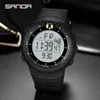 Wristwatches SYNOKE Outdoor Sport Digital Watch Men Sports Watches For Running Stopwatch Military LED Electronic Clock Wrist