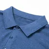 Heren truien herfst vaste kleur revers wol klassieke stijl zakelijke lange mouw dunne gebreide mannelijk merk kleding 230131
