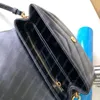 Tasarımcı çanta omuz çantası LOULOU kadın çapraz vücut çanta lüks çanta hakiki deri kartlık flep çanta zincir çanta crossbody çanta borse sacoche ana kesesi