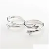 Band Rings Fashion Jewelry Romantic Love Embrace Ring Ajustable Hug Drop Delivery Dhsmv