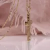 Pendentif Colliers Mode Classique Zircon Croix Collier Pour Femmes Tendance Religieux Amulette Bijoux Cadeau
