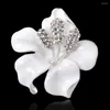 Brooches Exquisite High-end Rose Flower Brooch Bridal Wedding Clothing Accessories