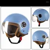 Motorcycle Helmets Electric Vehicle Helmet Winter Men And Women Sunscreen Safety Battery Car Four Seasons Universal