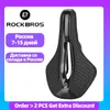 ROCBROS BICYCLE SEAT MTB ROAD SADDLES RACING SADDLE ULTRALIGHT PUウォータープルーフ通気性快適なシートクッションバイク0131