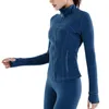 R￡pido el￡stico seco respir￡vel 30 cores ioga lu 2 bolsos z￭per cardigan define jaqueta de manga longa tops de gin￡stica de gin￡stica de gin￡stica roupas de gin￡stica de roupas esportivas para mulheres