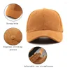 Ball Caps Women Men Corduroy Baseball Cap Spring Summer Embroidery Hat Outdoor Adjustable Sun Vacation