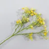 Dekorativa blommor konstgjorda enkelgrenar färg Gypsophila handsimulering Flower Fake Wholesale Bridal Bouquet Wedding Set