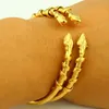 Bangle Adixyn Ethiopian Dragon Bracelet for Women Men Men Gold Color Jewelry Ethiopian/USA/African Bangles Bangles Trum22