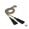 Belts Womens Woven Decorative Waist Rope Belt Ethnic Wind Knot Tassels Dress Chain Drop Delivery Fashion Accessories Dh5B8