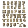 Akcesoria części butów Złote Alphabet Charms Pvc Beach Garden Flower DIY SHOECHARMS Burzacz miękki guma Clog Dekoracja opaski Dr Dhwgh