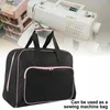 Outdoor Bags Sewing Machine Bag For Travel Scratch Resistant Zipper With Pocket Shockproof Accessories Carry Case Durable Storage Handheld