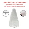 Christmas Decorations Tree Disassembly Storage Bag Recyclable Plastic Bags For Large Trees #t1p