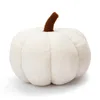 Oreiller en peluche 3D simulé de citrouille, oreiller décoratif moelleux d'automne, jouet de citrouille en peluche, cadeaux de décoration pour la maison