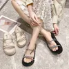 Slippers Summer Women Sandals Non-Slip Flip Flops Flat Beach Shoes Chaussons Pour FemmeSlippers