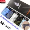 Underpants 5 Pieces 100% Cotton Underwear Ultralarge Size Men's Briefs Male Printed 230131