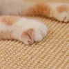 猫家具スクラッカー猫スクラッカーサイザルマットボードシャープ爪のためのスクラッチスクレーパー猫猫おもちゃ椅子テーブルソファマット家具プロテクター230130