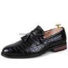 Dress Shoes 3847 Ly Mens Quality Patent Leather Formal Chombre Black Soft Man Flat Classic D1201 Drop Delivery Accessories Dhsuf