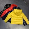 2023 도착 어린이 후드 다운 코트 재킷 가을 겨울 소년 소녀 면밀한 파카 코트 두꺼운 따뜻한 재킷 아이 아웃복