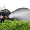 معدات الري المحمولة الزراعية للري حديقة فوهة فوهة المنازل المنزلية لوازم نباتات المياه الرشاش