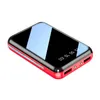 Phone Power Banks Portable Mini 20000mAh Power Bank External Battery 2USB LCD Digital Display Fast Charging Powerbank Charger