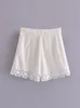 Women's Two Piece Pants Kumsvag Summer Women Sweet Suits 2 piece Sets White Lace Shirts Tops and Shorts Female Fashion Street pieces Clothing 230131