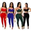 Calças de duas peças femininas sexy fora do ombro Diamond Pullover Strapless Bodycon Roupet Racksuit Party Night Clubwear