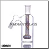 Szklany łapacz popiołu 14 mm 18 mm Mini Hookah Glash Bong Catchers Gruby Pyrex Clear Bubbler Ashcatcher 45 90 stopni Designer