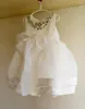 Девушка платья 2023 качественное театрализованное платье младенческая дочерняя дочь Цветок Детский крещение