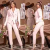 Trajes de mujer Chaqueta de traje Slim Sexy Streetwear Manga larga Mujer Primavera Verano 2023 Elegante chaqueta de boda Chic 2 piezas