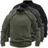 Men's Hoodies Sweatshirts US SWAT Mens Tactical Outdoor Polar Fleece Jacket Hunting Clothes Warm Zipper Pullover Man Windproof Coat Thermal Hiking Sweater 230130