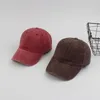 Casquettes de baseball Vintage unisexe couleur unie printemps chapeaux été en plein air lavé Baseball Cowboy Jeans chapeau soleil réglable pour les femmes